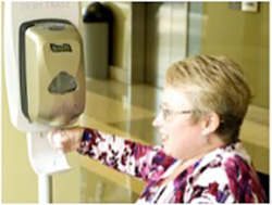 battery-operated hand sanitizer